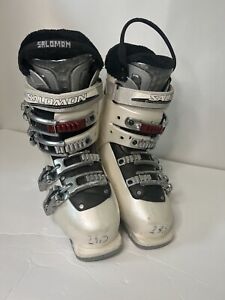 Salomon Irony 6 Womens Ski Boots size 23 -23.5 Womens Size 6.5, Mens size 5.5