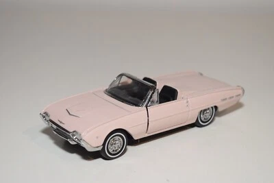 A71 1:43 FRANKLIN FORD THUNDERBIRD CONVERTIBILE COUPE ROSA OTTIME CONDIZIONI - Immagine 1 di 4