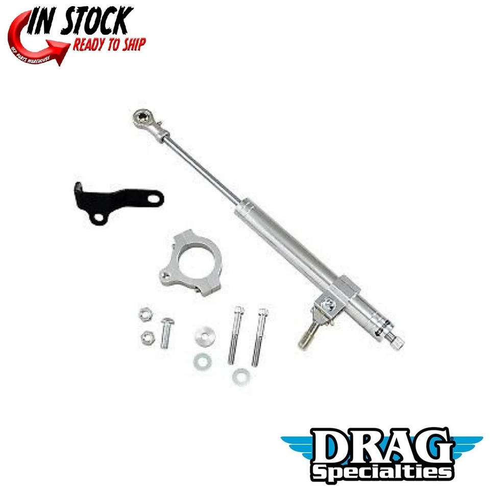 Kit de amortiguador de dirección Drag Specialties 0414-0410 - '04-'06 Sportster Foto 1 de 3