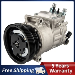 198567 A/C Compressor For Volkswagen Golf 2010-2014 2.5L Beetle 2006-2014 2.0L - Picture 1 of 14