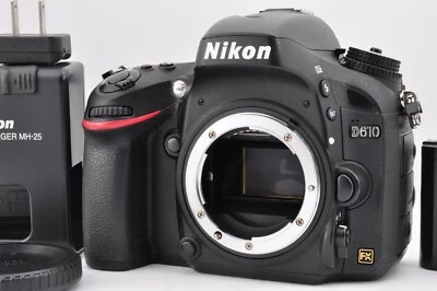 Como Nuevo Nikon D610 24.3MP Digital SLR Cámara Cuerpo Obturador Cuenta @23279 Japón #FF13 Foto 1 de 4