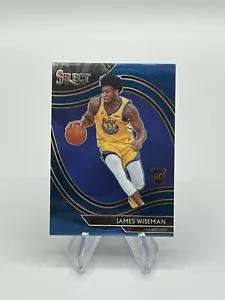 Select James Wiseman 2020-21 novato Courtside azul novato RC #299 Warriors - Imagen 1 de 2