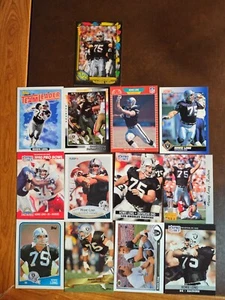 HOWIE LONG - **Lot of 13 All Different** - Raiders - (All NRMT-MINT) - Picture 1 of 1