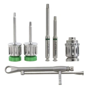 Dental Implant Hex 1.2 Driver Fits 3I Osstem C-Tech MIS Latch Hand Torque Wrench - Picture 1 of 10