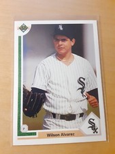 1991 Upperdeck Final Edition#42F WILSON ALVAREZ Chicago White Sox Baseball(MINT)