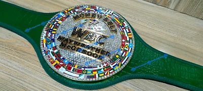 WBC Money World Boxing Championship Belt-8mm 3D Plates-Mayweather McGregor Fight - Image 1 of 4