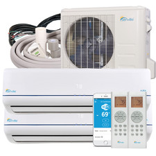 36000 BTU Dual Zone Ductless Mini Split Air Conditioner and Heat Pump 22 SEER