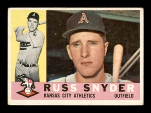 1960 Topps Set Break #81 Russ Snyder VG-EX *OBGcards* - Picture 1 of 2