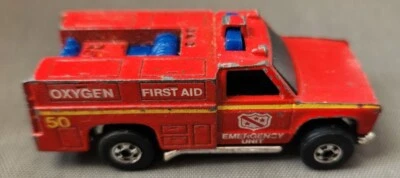 Vintage Hot Wheels Emergency Squad Fire Truck 1974 - Image 1 of 4