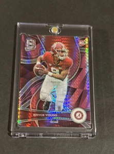 2023 CHRONICLES SPECTRA DRAFT PICKS BRYCE YOUNG PINK PRIZM RC #’d 09/75- HIS #! - Picture 1 of 8