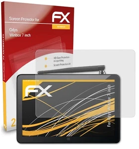 atFoliX 2x Film de Protection d'écran pour Odys Winbox 7 Pouces Mat & Antichoc - Photo 1/8