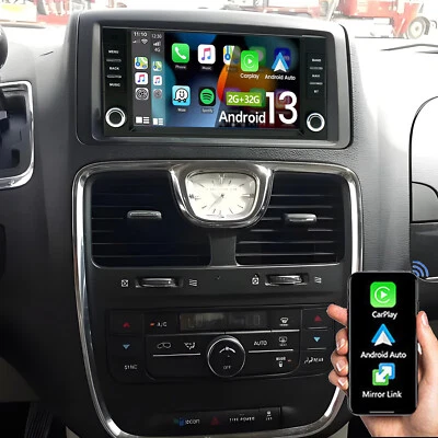Автомобильное стерео радио Android13 Carplay GPS-навигатор для Chrysler Town & Country 2011-2016 годов выпуска - Изображение 1 из 4