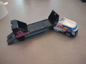 Hot Wheels Truck Semi Trailer Team Hot Wheels V2370 Collectible 1:55 - Picture 1 of 6