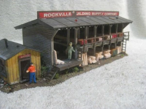 Atlas Lumber Yard & Office Assembled-weathered-landscaped & detailed - Picture 1 of 11