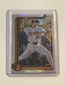 2025 Topps cromo - Tomoyuki Sugano #166 refractor de prisma (RC) - Imagen 1 de 2