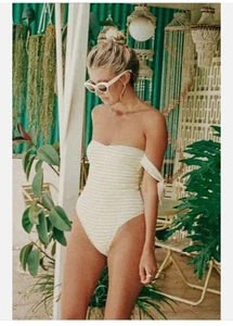 BILLABONG NWT The Salty Blonde NEW One Piece Swimsuit Swimwear XL RRP $149 - Picture 1 of 10