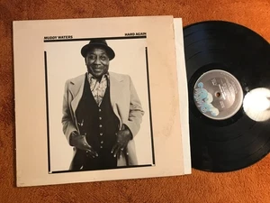MUDDY WATERS W/JOHNNY WINTER HARD AGAIN LP 1977 blue sky pz34449 blues original! - Picture 1 of 2