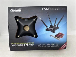 ASUS PCE-AC88 AC3100 Dual Band PCIe Wi-Fi Adapter z anteną 4x4 - Zdjęcie 1 z 3
