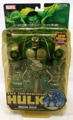 2004 ToyBiz Marvel Incredible Hulk Missile Launching Mecha-Hulk 8" Figure New - Image 1 of 4