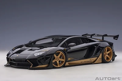 Autoart 79184 1/18 LIBERTY WALK LB-WORKS LAMBORGHINI AVENTADOR NEGRO LIMITADO - Imagen 1 de 4