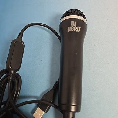 Rock Band MICRÓFONO USB PS 2 3 4 XBOX 360 PC Wii M/N E-UR20 DJ Hero -Probado Foto 1 de 4