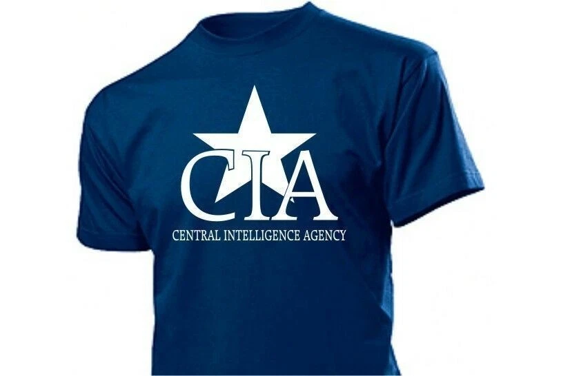 CIA Central Intelligence Agency T-Shirt NSA FBI USA GR 3-5XL Agent Police - Image 1 of 1
