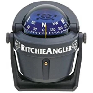 RitchieAngler Compass Bracket Mount No-Glare Gray RA-91 MD - Picture 1 of 8
