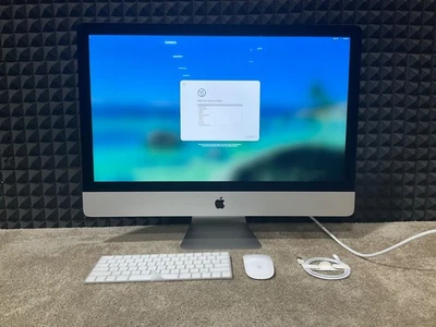 Apple iMac INTEL 5K i5-10600 8GB 512GB BT WiFiAC RP5300 4GB 27" 2020 MXWU2LL/A ✅ - Image 1 of 4