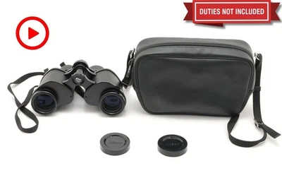 [Top MINT w/ Case] Nikon 8x30 8.3° WF Black Mid-Size Binoculars From JAPAN #2412 - Image 1 of 4