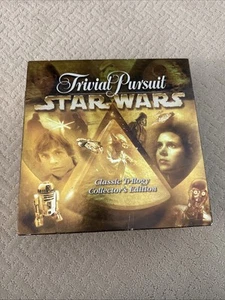 1998 Trivial Pursuit Star Wars Classic Trilogy Edition Complete - Picture 1 of 12
