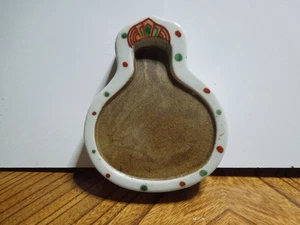 Pietra inchiostro ceramica bianca vintage Suzuri Sumi Grinder calligrafia Shodo Shuji strumento - Foto 1 di 7