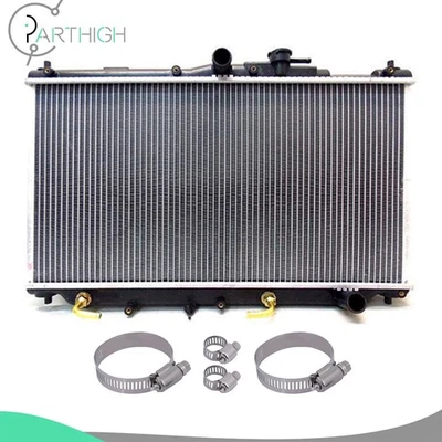 Radiator CU19 For 1990-1993 Honda Accord  With stainless steel Hose Clamps - Image 1 of 4