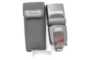 Canon SPEEDLITE 580EX II Flash with soft case Used Japan - Picture 1 of 7