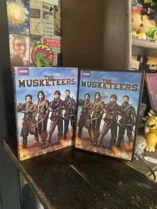 BBC The Musketeers TV Series With Slip Cover 3 Disc Set 2014 - Bild 1 von 3