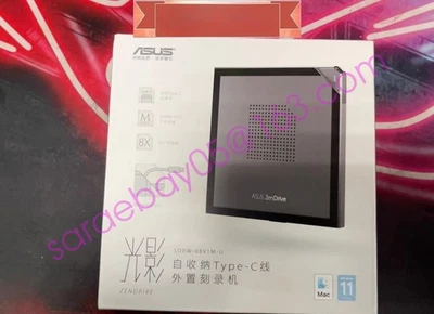 ASUS ZenDrive V1M External DVD Drive and Writer SDRW-08V1M-U TYPE-C interface - Image 1 of 4