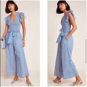 La Vie Rebecca Taylor Paulette Floral Jumpsuit - Picture 1 of 10