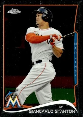 2014 Topps Chrome #173 Giancarlo Stanton - Image 1 of 2
