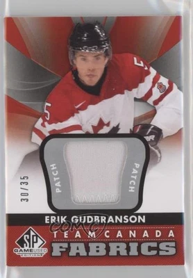 2012 SP Game Used Edition Team Canada Fabrics /35 Erik Gudbranson #TC-10 Patch - Image 1 of 2