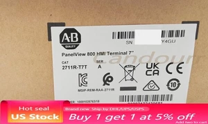 Allen-Bradley 2711R-T7T PANELVIEW 800 7 POLLICI TERMINALE HMI US sigillato in fabbrica - Foto 1 di 5