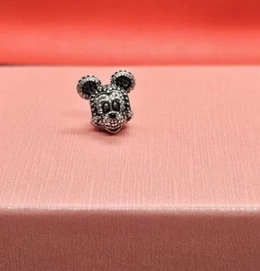 Pandora Charm , Mickey Mouse 925 Sterling Silver Authentic Disney Charm - Picture 1 of 5