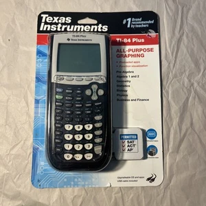 Ti-84 Plus New Factory SEALED LATEST MODEL Texas Instruments Graphing Calculator - Picture 1 of 2