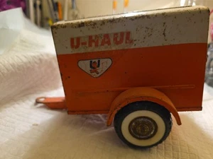 Vintage 1960s Nylint Pressed Steel U-Haul Box Trailer. - Picture 1 of 9