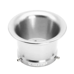 63mm Silver  Motorcycle Carburetor Air Filter Wind Cup Horn for 34/36/38/40/42mm - Picture 1 of 10