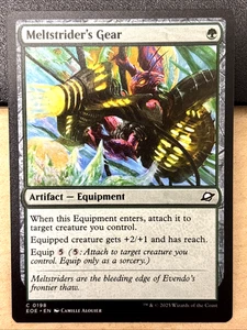 MTG Edge of Eternities 0198 Meltstrider's Gear Artifact Equipment COMMON - Picture 1 of 2