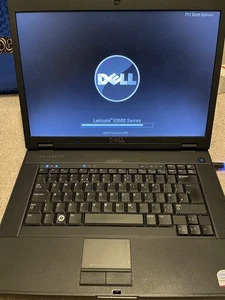 Dell Latitude E5500 IC2D P8700 2.53GHz 3Gb Ram Laptop 15.4" No HDD Power On Test - Picture 1 of 2