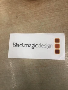 Blackmagic Design Sticker - Picture 1 of 1