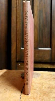 1922 The Davanzati Palace by L.C. Rosenberg Antique Architecture Reference Book - Image 1 of 4