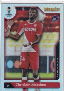 Topps Merlin Chrome Fußball CL 21/22 Nr. 134 Chrislain Matsima Rookie Refractor - Picture 1 of 2