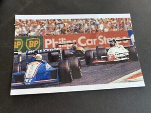 MARTIN DONNELLY FORMEL 1-Fahrer signed Foto 10x16 Autogramm - Picture 1 of 1