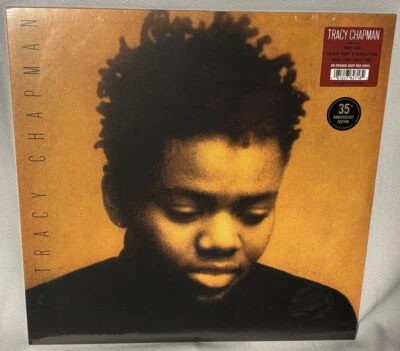 LP TRACY CHAPMAN Self-titled w/Fast Car (RED Vinyl 35th Ann 2025) NEW MNT SEALED - Image 1 of 2
